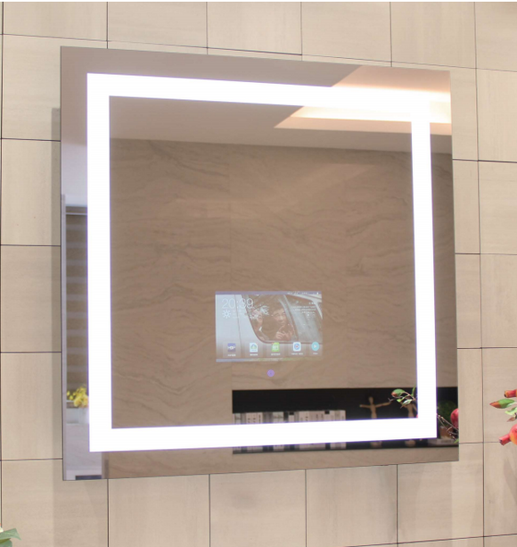 TV mirror for bathroom